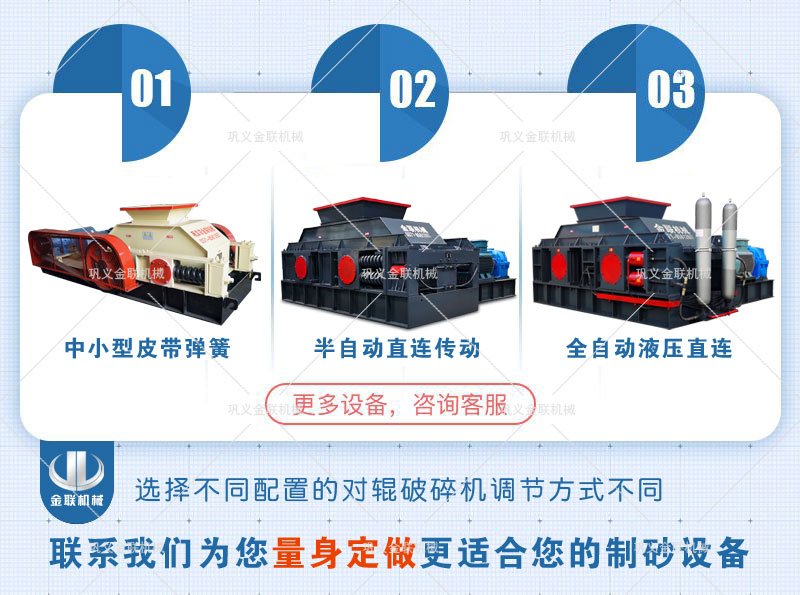 液壓對輥制砂機型號參數(shù)、市場價位多少？